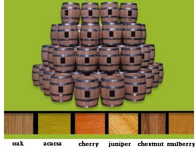 balsamic vinegar barrels